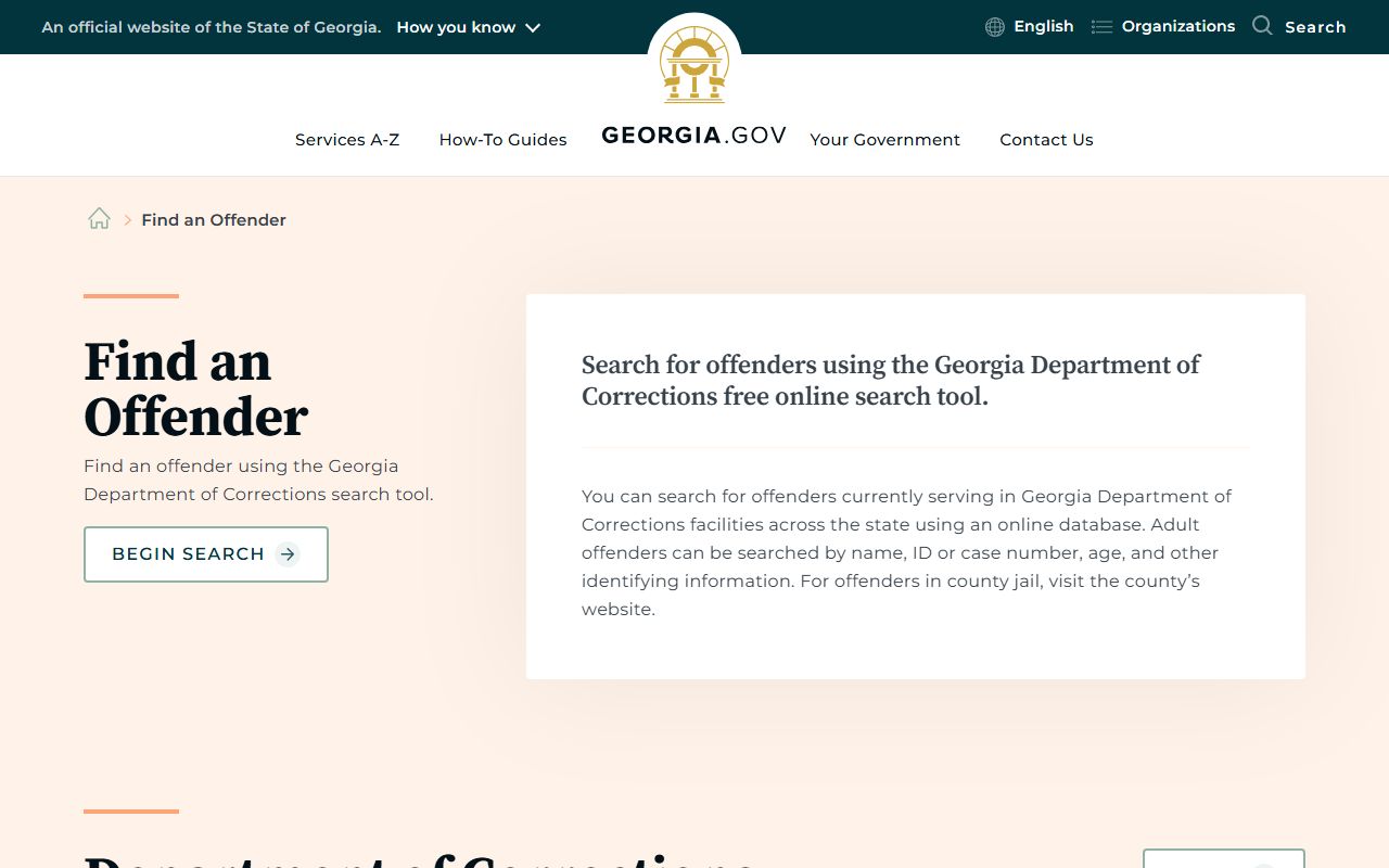 Glascock County arrest records Georgia offender search source