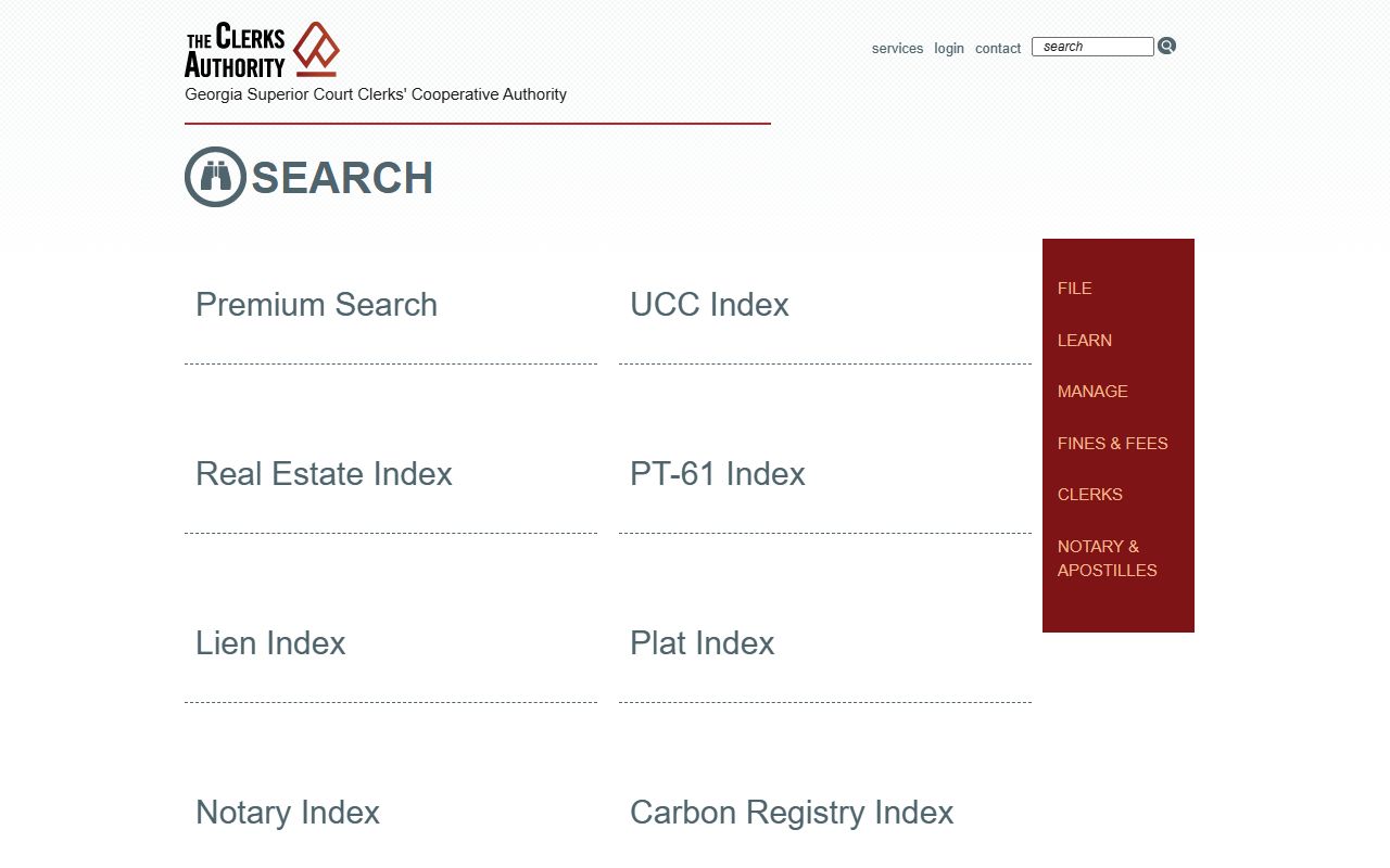 Glascock County court records GSCCCA record search index